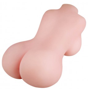 MIZZZEE Big Tits Moaning Interactive Vibrator Dual-Hole Realistic Vagina Pussy Masturbator (5KG)